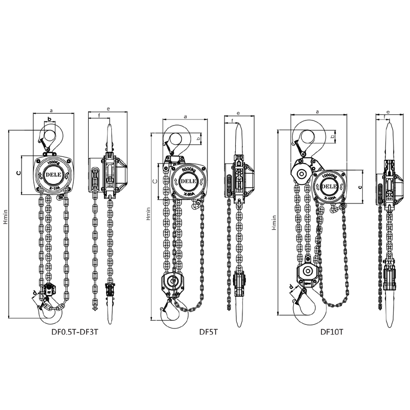 DF MANUAL CHAIN HOISTMANUAL CHAIN HOISTDele electrical(HANGZHOU) co.,ltdIntegrity, Dedication