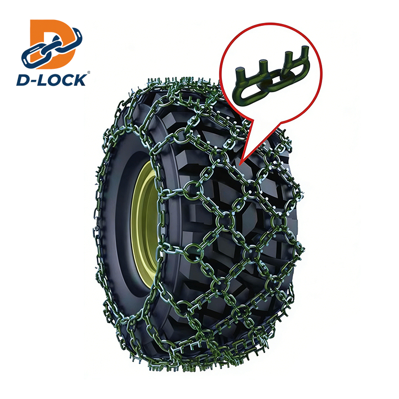 Double Diamond & Triple Diamond, Straight Nail Mesh Feller Chain