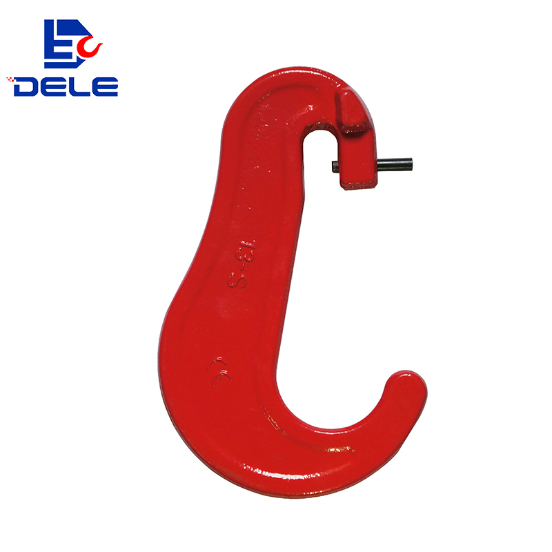 G80 LASHING TYPE C HOOK WITH SPRING PIN