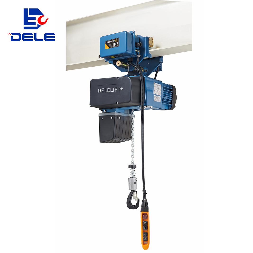 ELECTRIC CHAIN HOIST WITH ELECTRIC TROLLEY