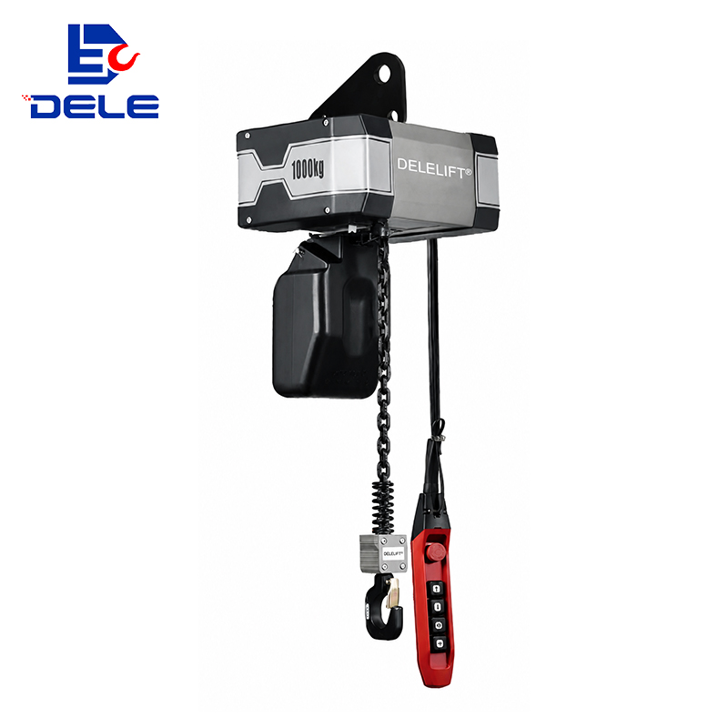 DLF ELECTRIC CHAIN HOIST WITH HOOK TYPE